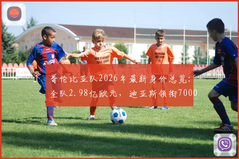 哥伦比亚队2026年最新身价总览:全队2.98亿欧元,迪亚斯领衔7000万,J罗200万估值解析